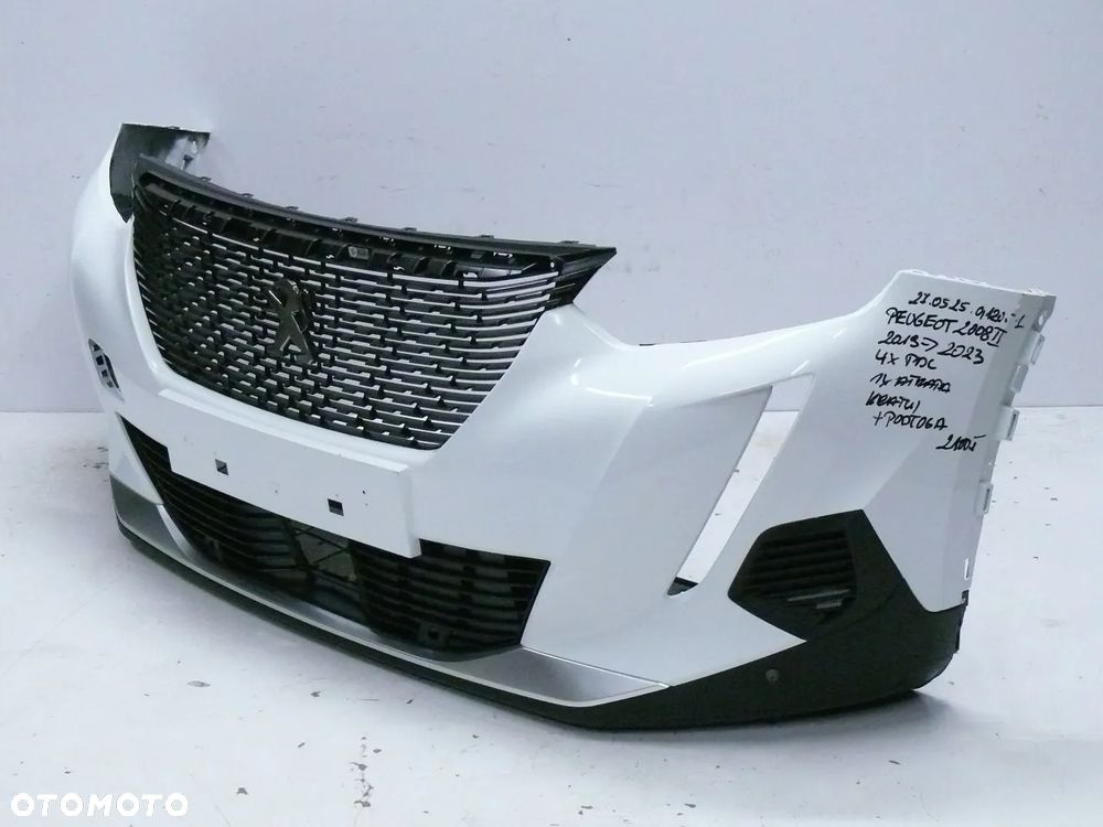 ZDERZAK PRZEDNI PEUGEOT 2008 II 2019 2023 GRILL PDC PODŁOGA - 2