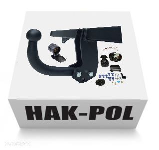 POLSKI HAK HOLOWNICZY + MODUŁ + WIĄZKA + GNIAZDO 13PIN/7P MERCEDES B-KLASA W245 A-KLASA W169 - 13