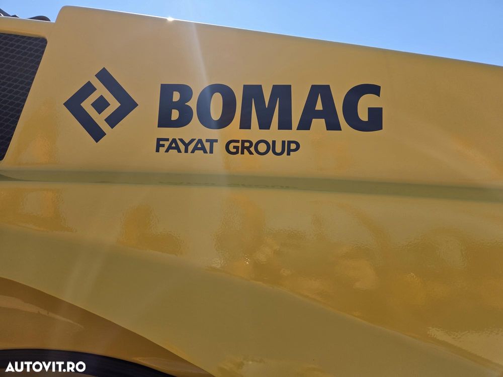 Bomag BW225, 2025, 5h, latime tambur fata 2,1m, 22,5 tone, CE, motor Deutz 150kW, lung totala 6,7m, inaltime 3m, posibilitate leasing 5 ani-PROMOTIE 96.900 EUR+Tva - 9
