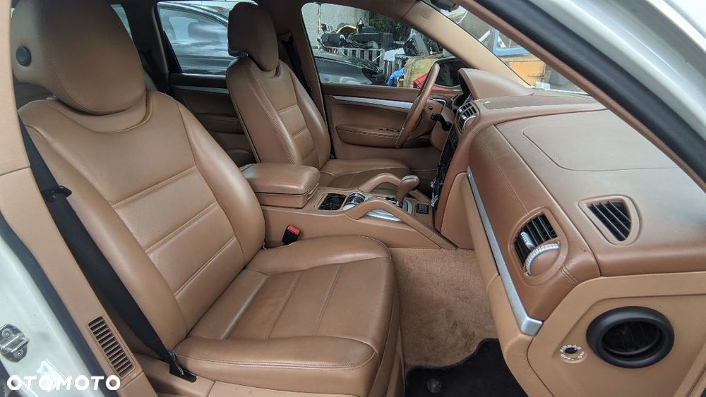 FOTELE SIEDZENIA PORSCHE CAYENNE I 7L BOCZKI DVD KOMPLET LIFT Posiadamy cały środek kompletny - 4