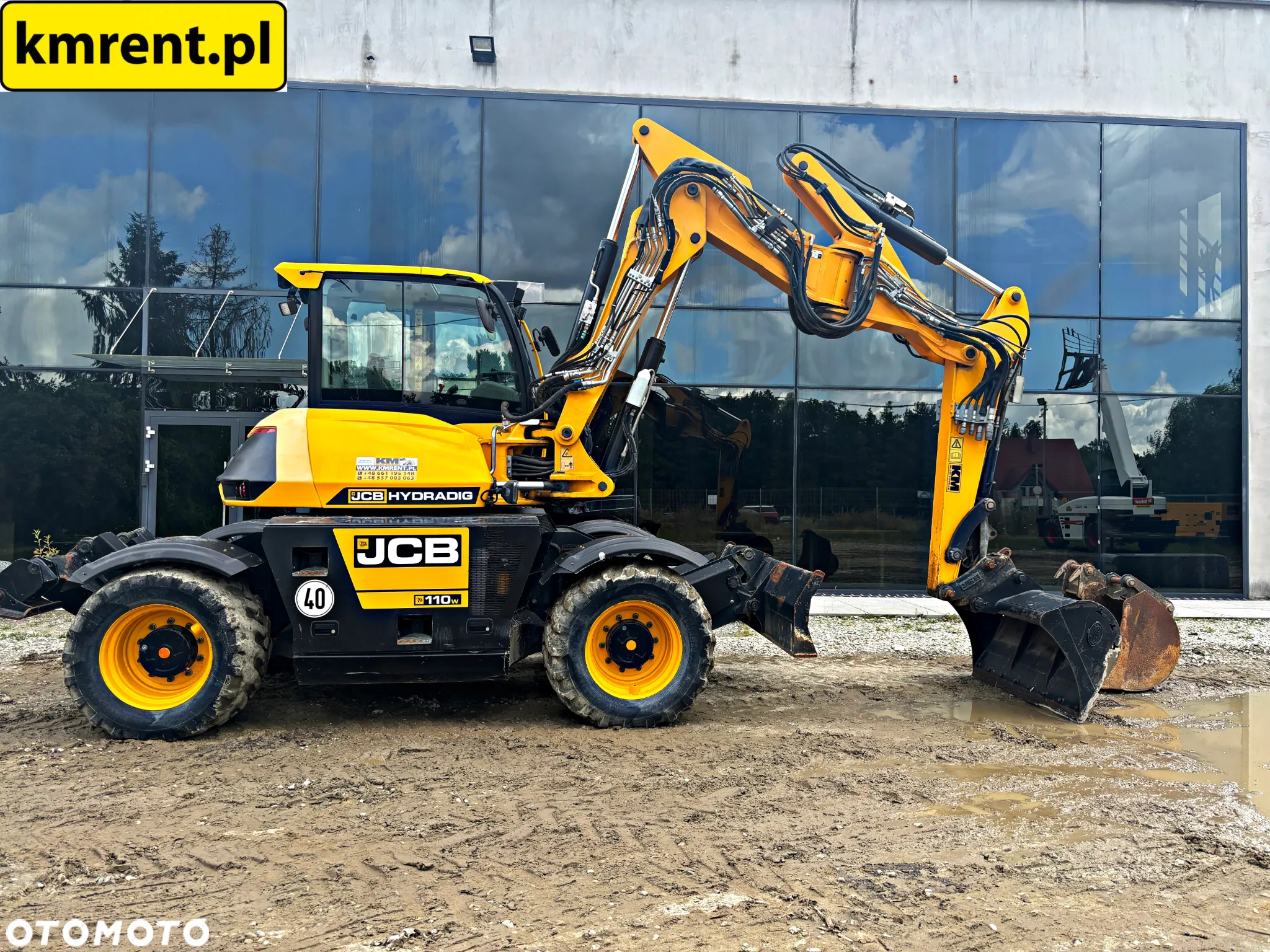 JCB HD110WT 4F KOPARKA KOŁOWA HYDRADIG 2018R. | LIEBHERR 311 312 JCB JS 130 KOMATSU 98 110 - 2