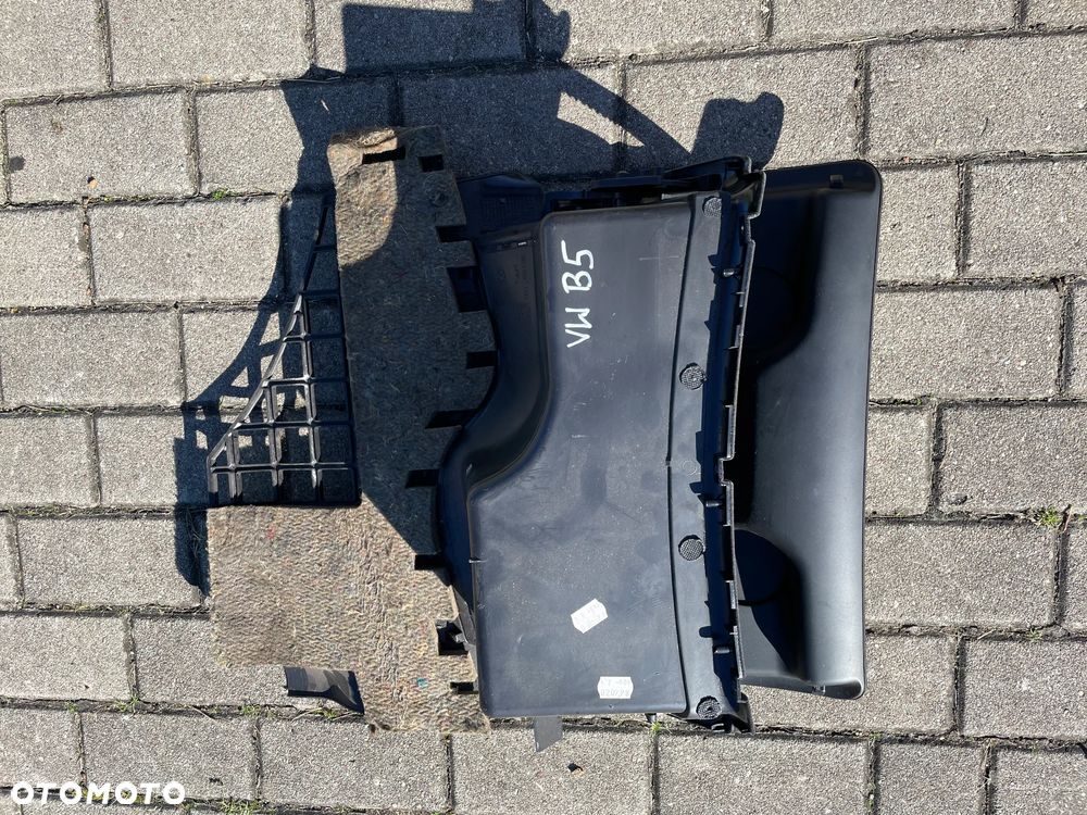 SCHOWEK PASAŻERA VW PASSAT B5 96-04 EUROPA CZARNY SZARY - 2