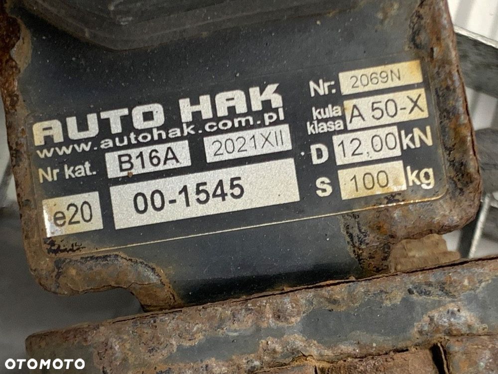 HAK HOLOWNICZY BMW X3 (F25) 2010 - 2017 xDrive 30 d 190 kW [258 KM] olej napędowy 2011 - 2017 - 6
