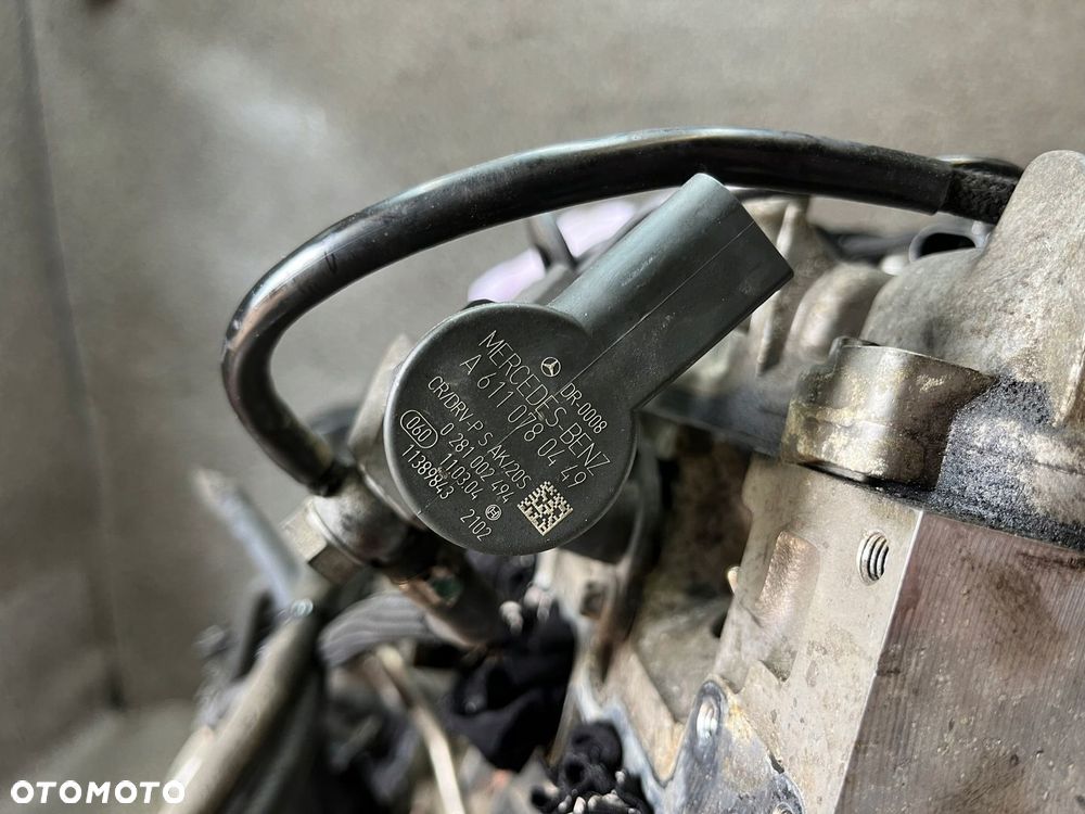 Silnik uklad paliwowy wtryski pompa 3.2 CDI 204KM R6 648961 648 E320 W211 - 10