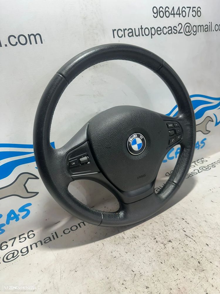 .Volante Multifunções Comandos Original BMW Serie 1 3 Pele 62558001F - 4