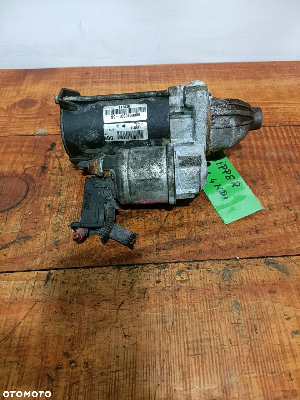 PEUGEOT BIPPER 09-11 r. 1,4 HDI ROZRUSZNIK STARTER 402650691 + - 6
