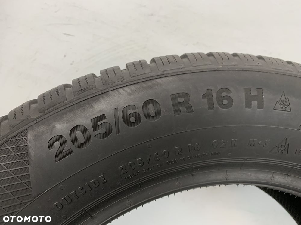 4x 205/60/16 Continental WinterContact TS850P / 2020r 6,5mm /GWARANCJA - 7