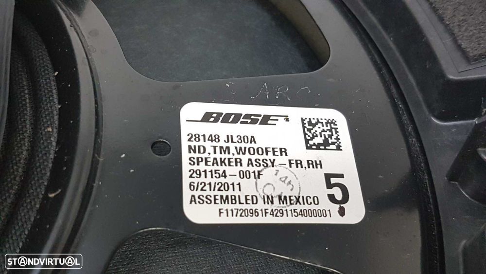 ALTO-FALANTE INFINITI G COUPE G37 S - 2