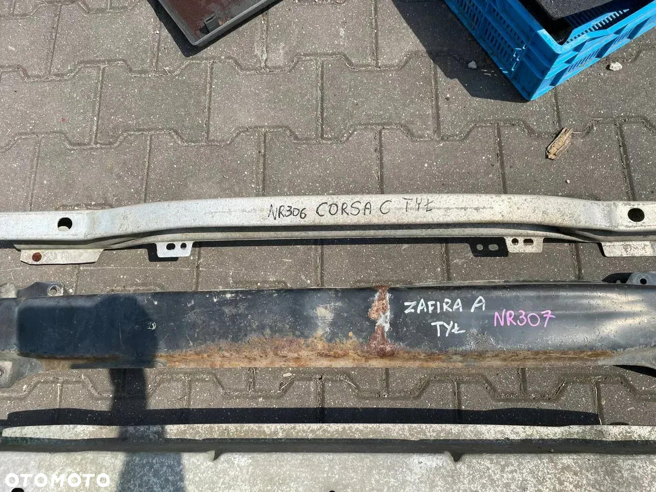 BELKI ZDERZAKA OPEL PRZÓD TYŁ - 13