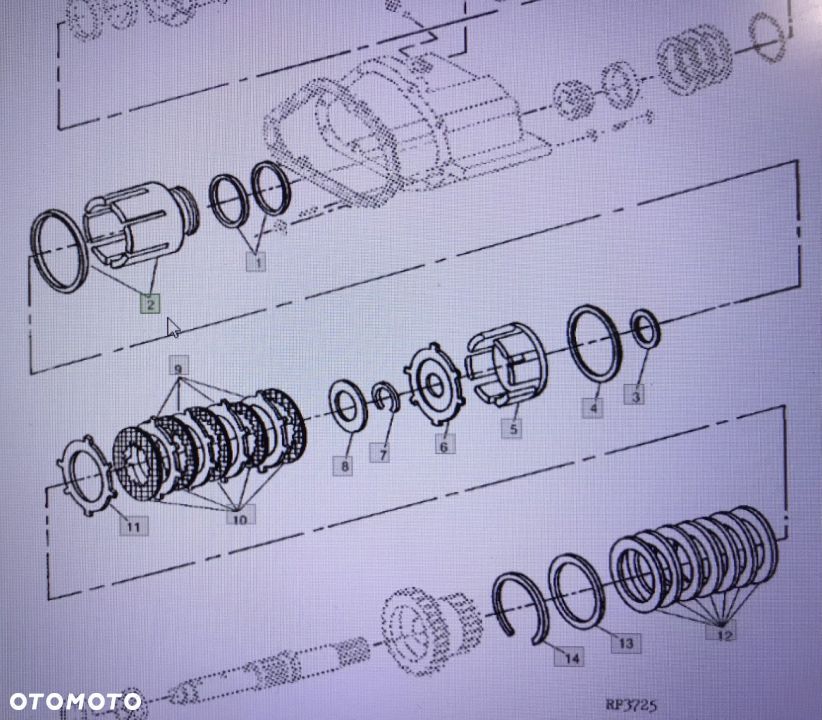 John Deere RE 13951/Bęben/John Deere 4555/4755/4955 - 1