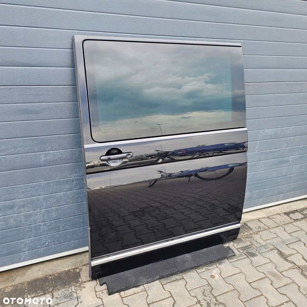 VW T5 LIFT T6 drzwi przesuwne lewe CZARNE LC9X - 2