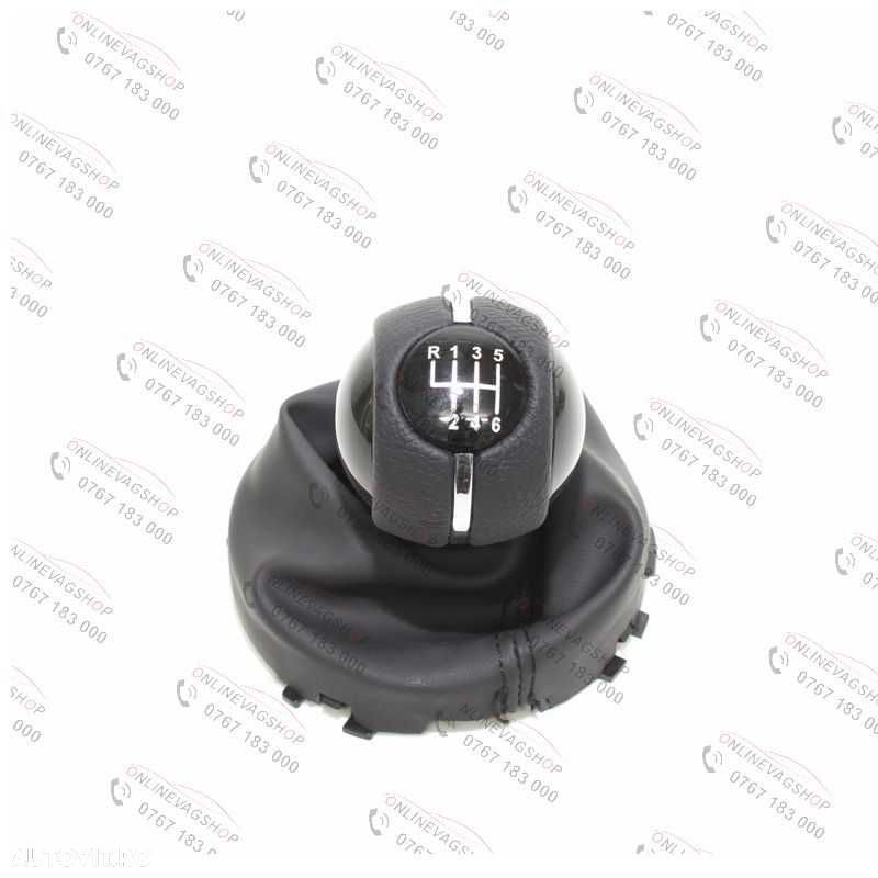 Nuca piele Mini Cooper R55 R56 R57 R58 R59 R60 R61 + manson schimbator - 7