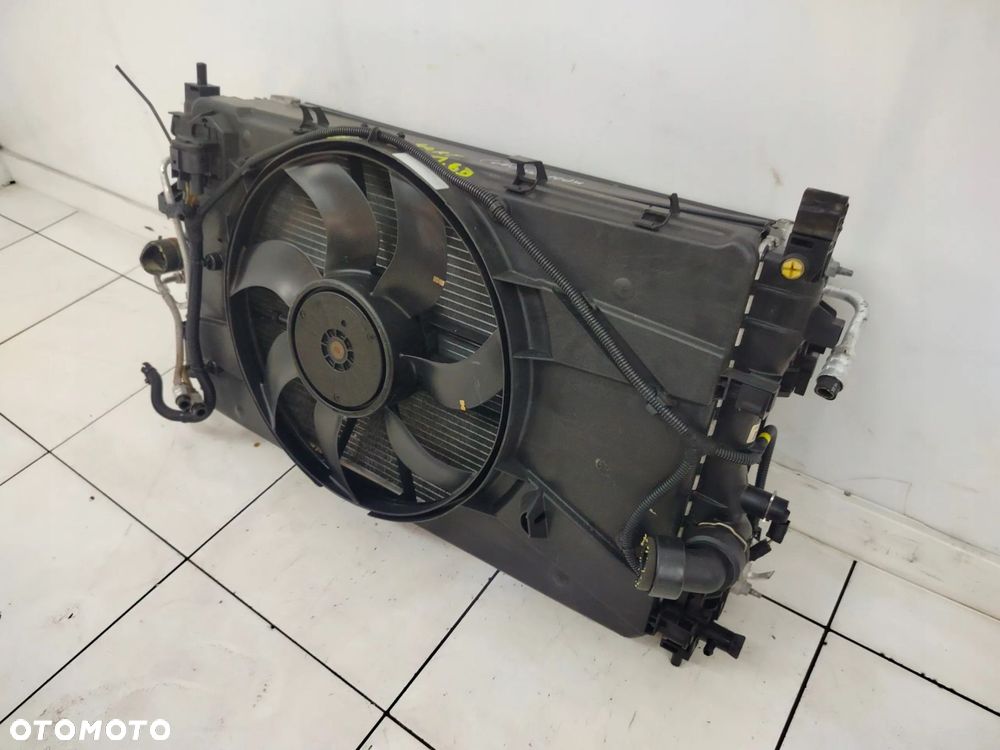 OPEL ASTRA J 09R- KOMPLET CHŁODNIC WENTYLATOR 1.6 BENZYNA AUTOMAT - 7