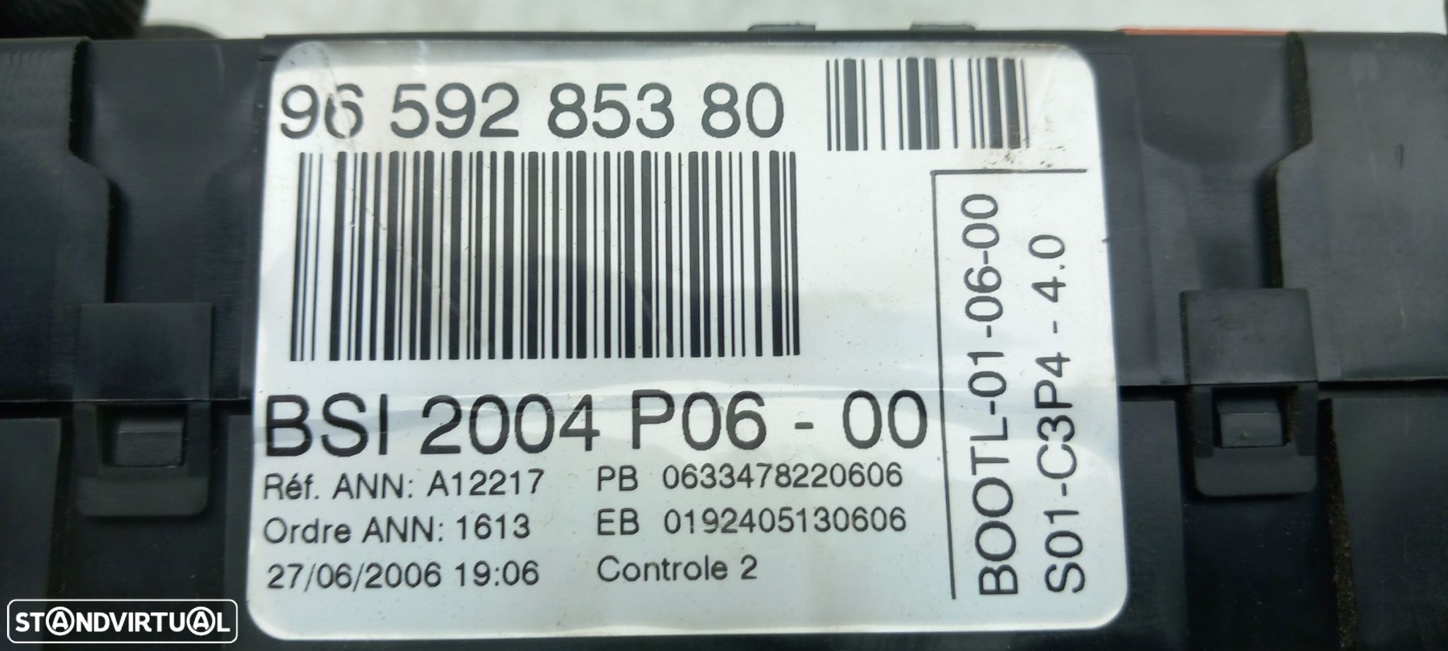 Caixa fusíveis / SAM / BSI PEUGEOT 207 (WA_, WC_) - 5