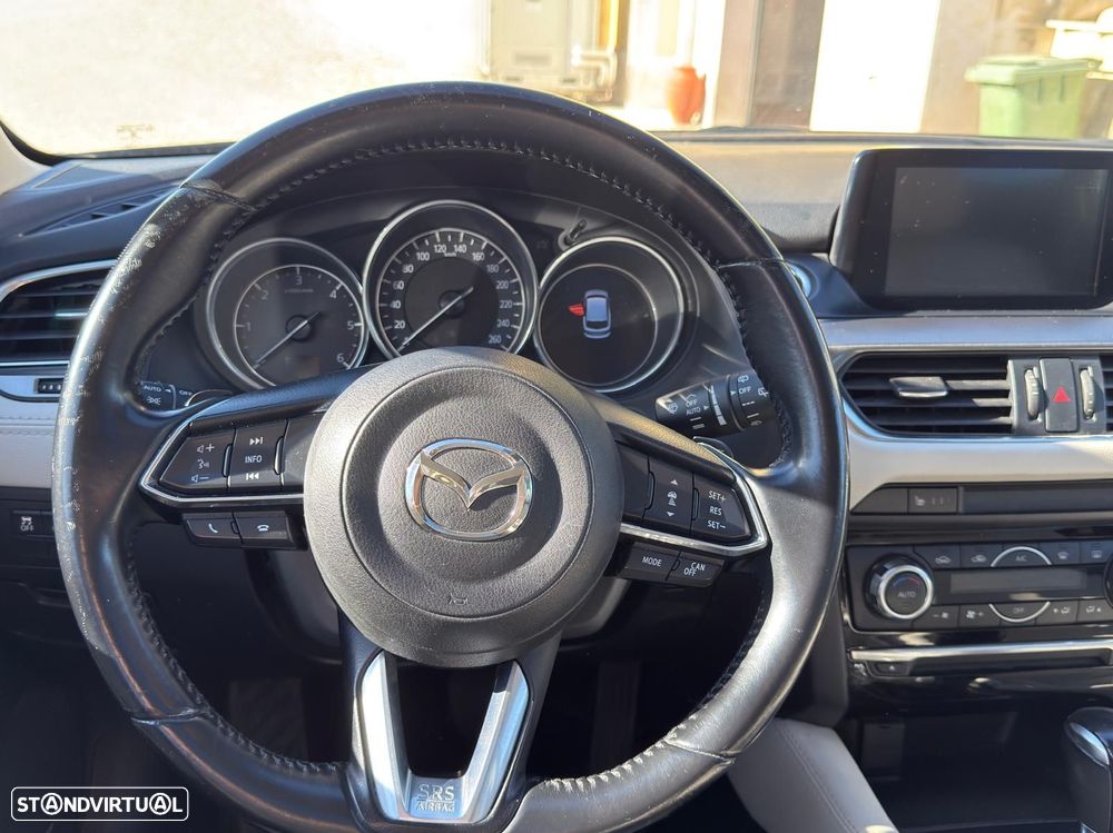 Mazda 6 M6 2.2 SKY-D Excellence AT P.Leather White+Cruise Pack+TAE+Navi - 30