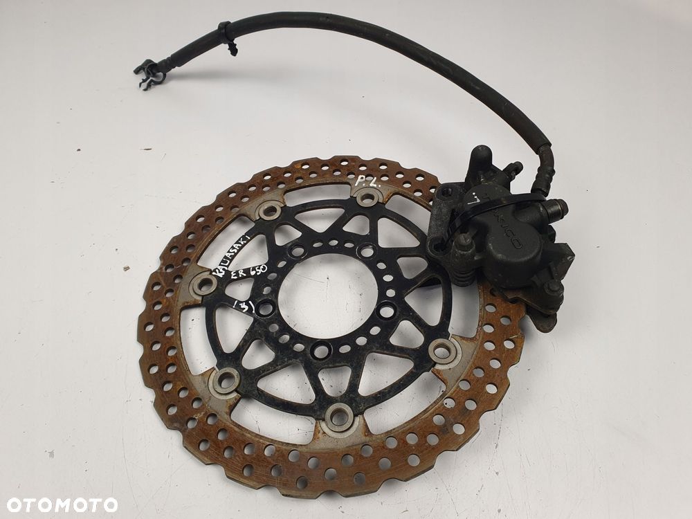 LEWA TARCZA HAMULCOWA ZACISK PRZÓD kawasaki ER-6 ER6 ER650 06-09 przedni - 5