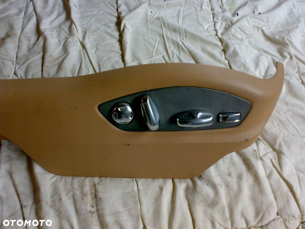 porsche cayenne 7p 10-14 osłona fotela prawego sterowanie przełącznik kpl. - 3