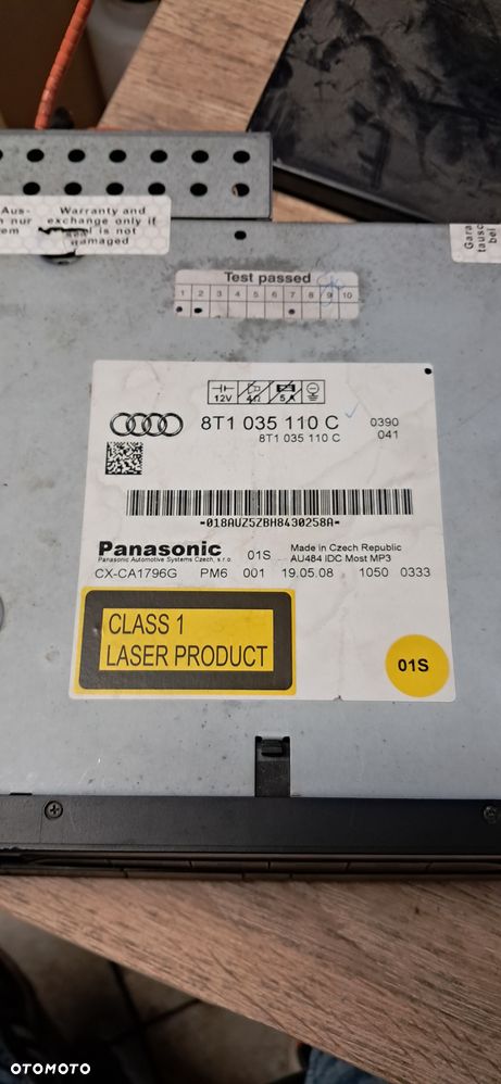 ZMIENIARKA CD AUDI A4B8 - 2