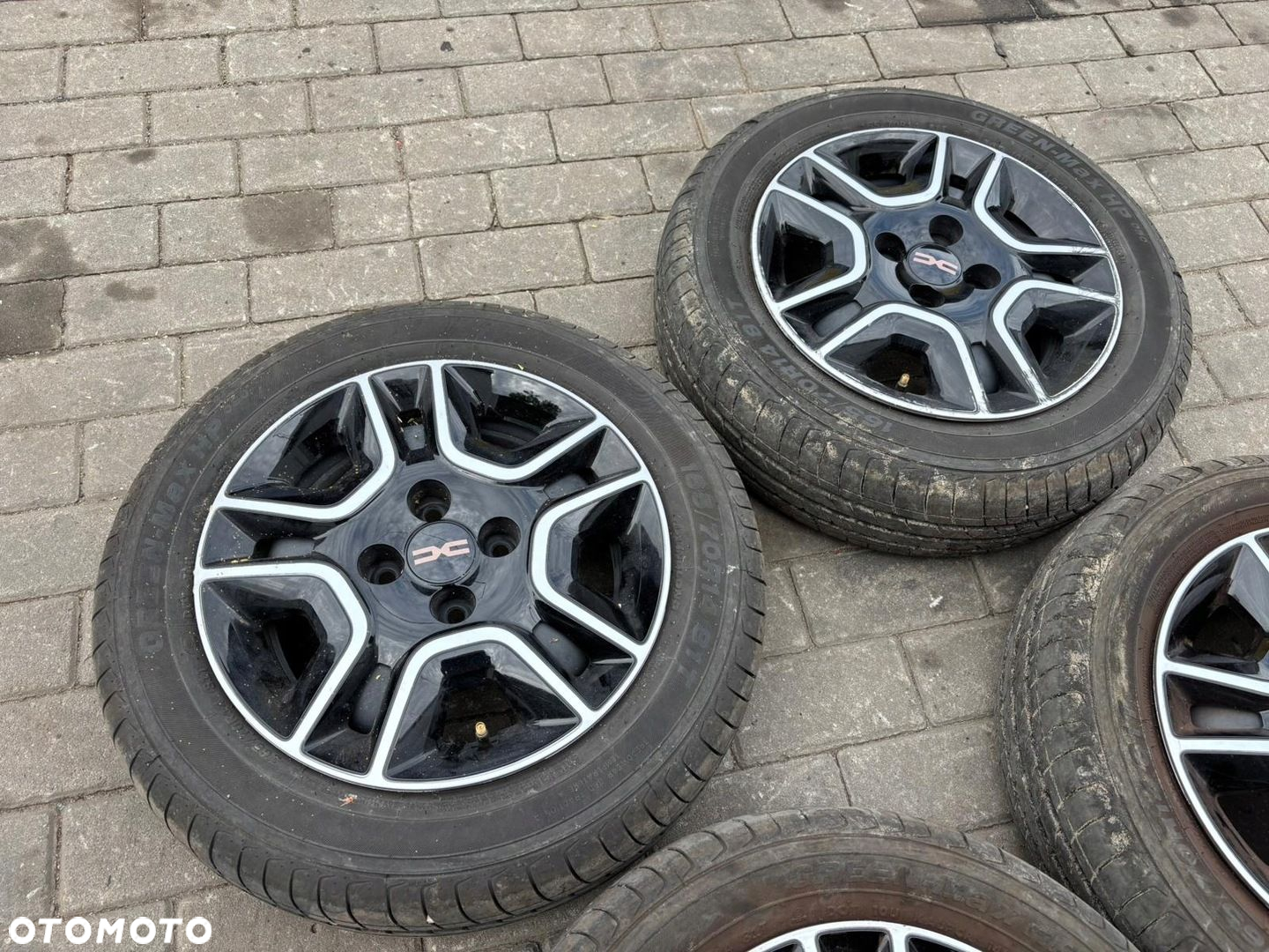 DACIA SPRING FELGI STALOWE KOŁA OPONY LATO R14 4x100 KAPSLE - 2
