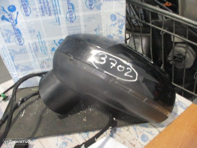 Espelho Esp3702 AUDI A1 SPORTBACK 8X FASE 2  2017 1.6TDI 115CV 5P PRETO ESQ ELETRICO REBATIVEL COM PISCA 8 PINOS - 2