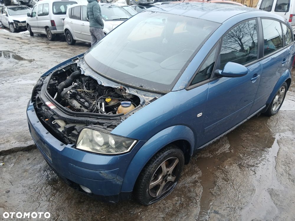 audi a2 LZ5H maska zderzak lampa grill błotnik drzwi zbiornik paliwa szyba lusterko - 2
