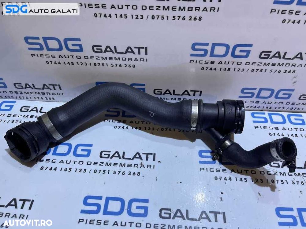 Furtun Conducta Apa Lichid Racire Motor BMW Seria 5 E61 E60 525 2.5 D 2003 - 2010 Cod 7789742 [M6110] - 4