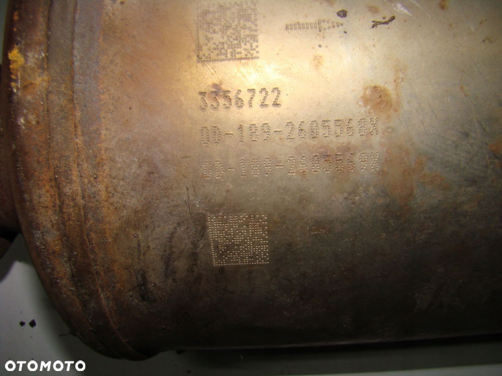 dpf filtr cząstek stałych katalizator iveco daily euro 6 58028116105 - 8