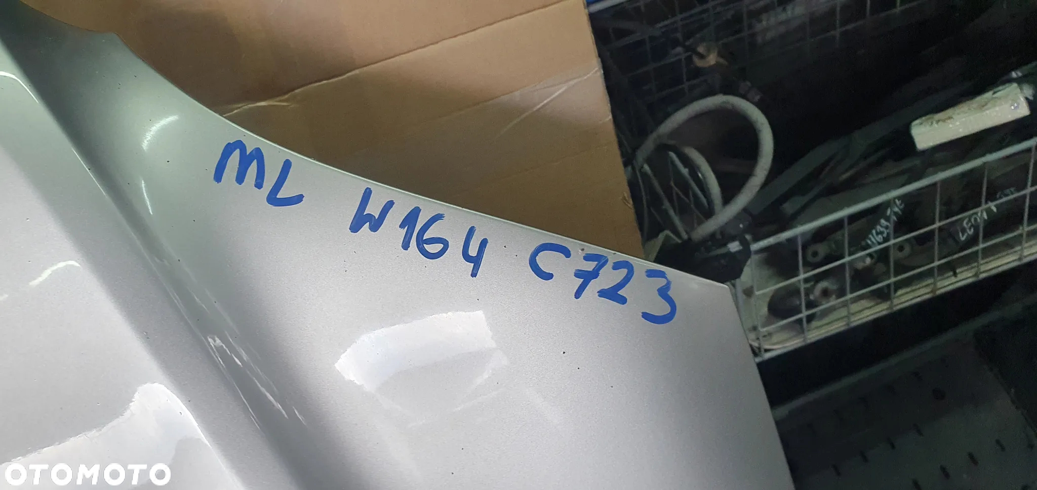 Maska pokrywa silnika Mercedes ML W164 C723 - 10