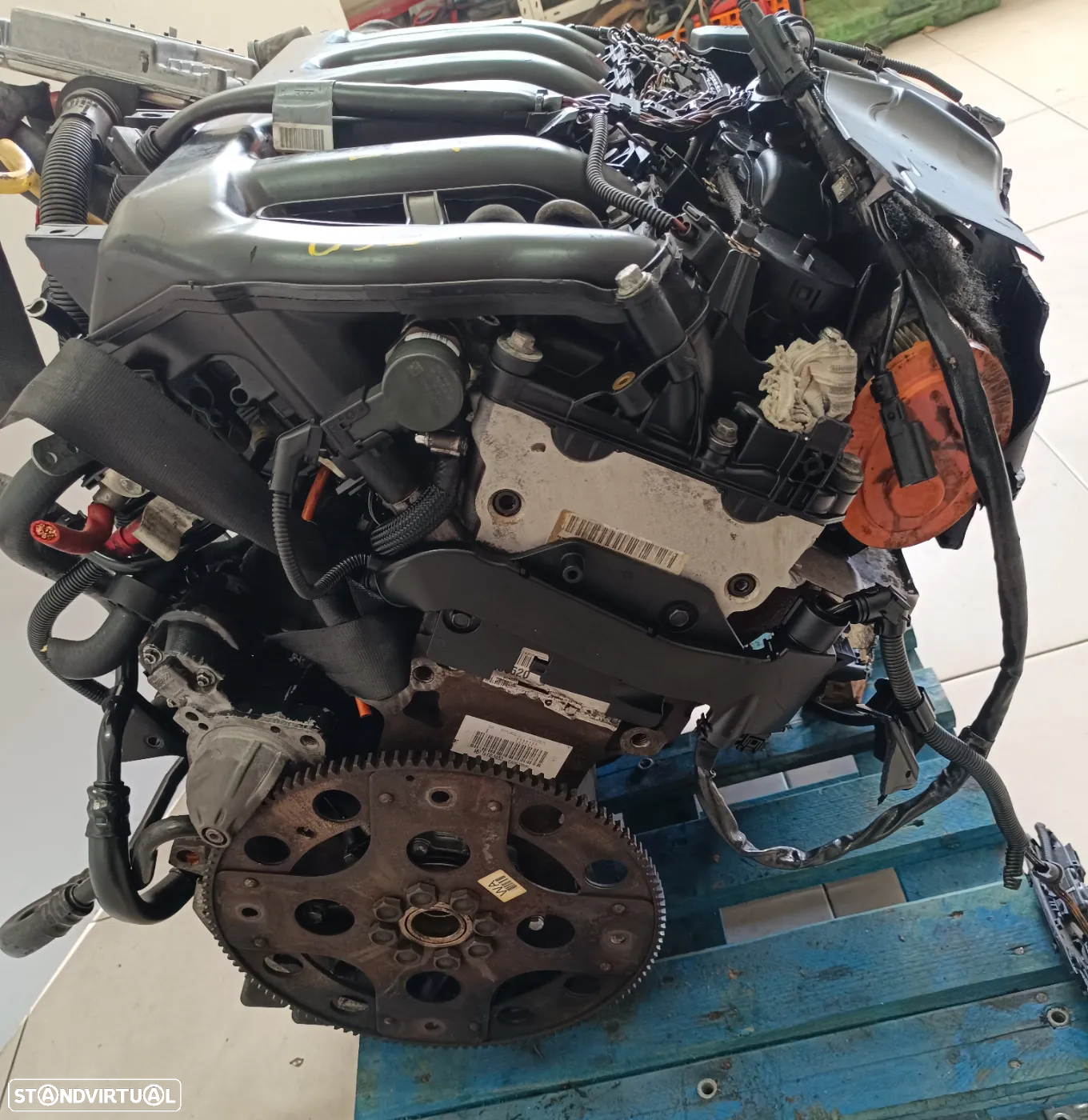 Motor Bmw X5 3.0D 218cv M57 bloco ferro 306D2  caixa velocidades 6HP26X 4x4 - 7