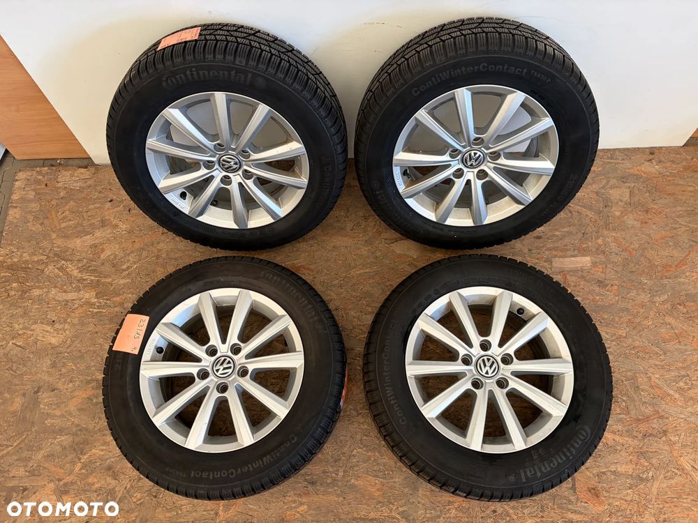 Felgi aluminiowe opony zimowe VW PASSAT B8 215/60 R16 6.5Jx16 ET42 - 2