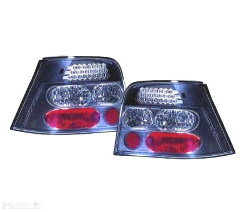 FAROLINS TRASEIROS PISCA LED GOLF MK IV 4 97-03 ESCURECIDOS - 1