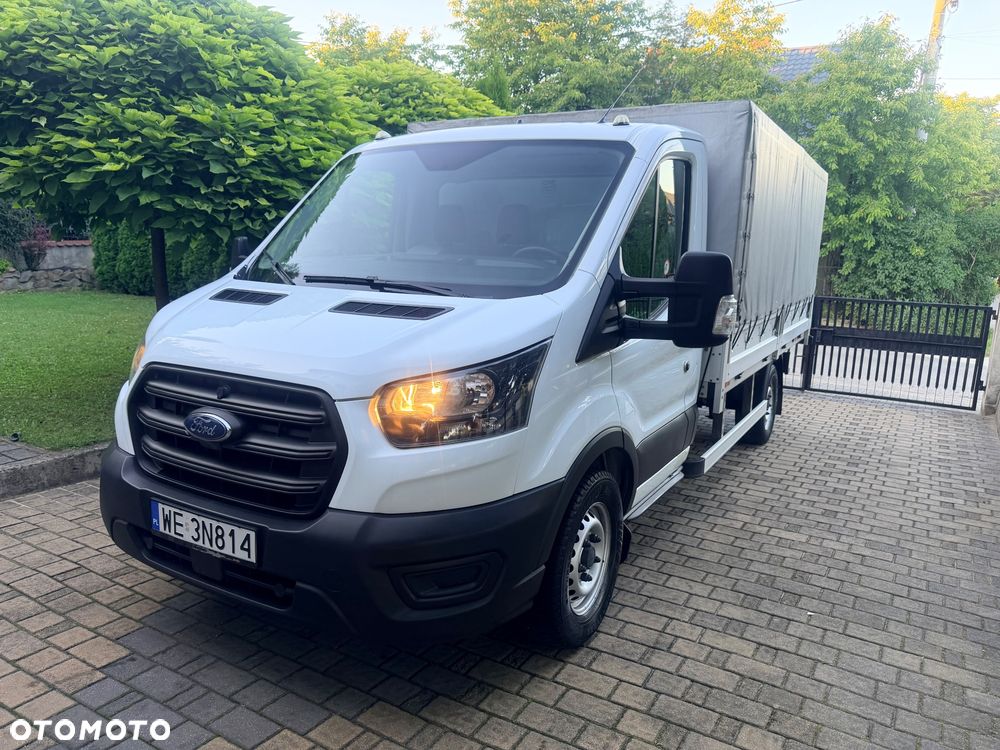Ford Ford Transit 350 Plandeka 2.0 EcoBlue 170 KM – 2021r. – Bezwypadkowy – FV23% SALON POLSKA - PEŁNA HISTORIA SERWISOWA - ORYGINALNY PRZEBIEG - 10
