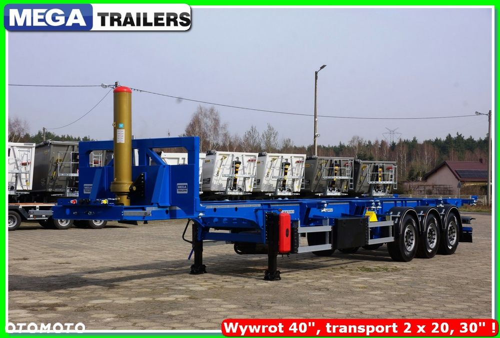 Mega 65 m³ wywrotka na kontener 40 Ft / do 44,0 T DMC zestawu !!! - 3