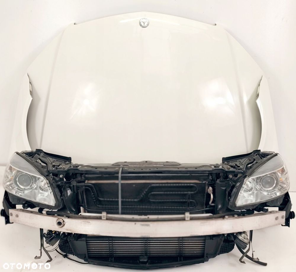 MERCEDES C W204 ZDERZAK AMG MASKA BŁOTNIK LAMPY BI XENON PAS CHŁODNICE - 10