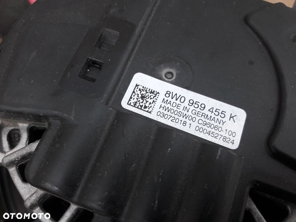 WENTYLATOR AUDI A4 A5 B9 8W0959455K - 3