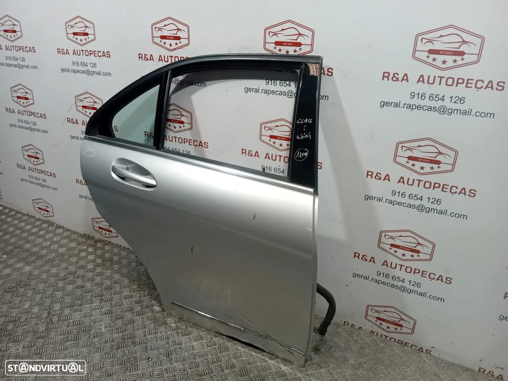 Porta Trás Direita Mercedes Class C W204 Sedan Original - 4