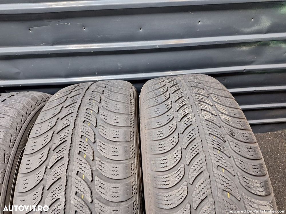 Jante de tabla cu cauciucuri de iarna 195/65R15 5x112 VOLKSWAGEN PASSAT B5.5 6Jx15H2 , ET37 3B0601027D - 3