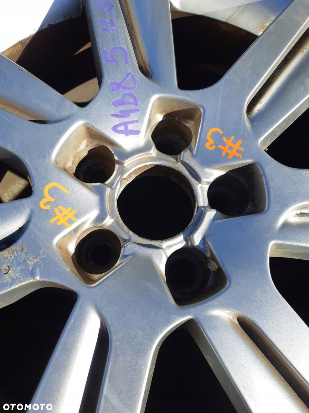 AUDI A4 B8 A5 8T FELGA ALUMINIOWA 7.5J 17 ET45 8K0601025B - 7