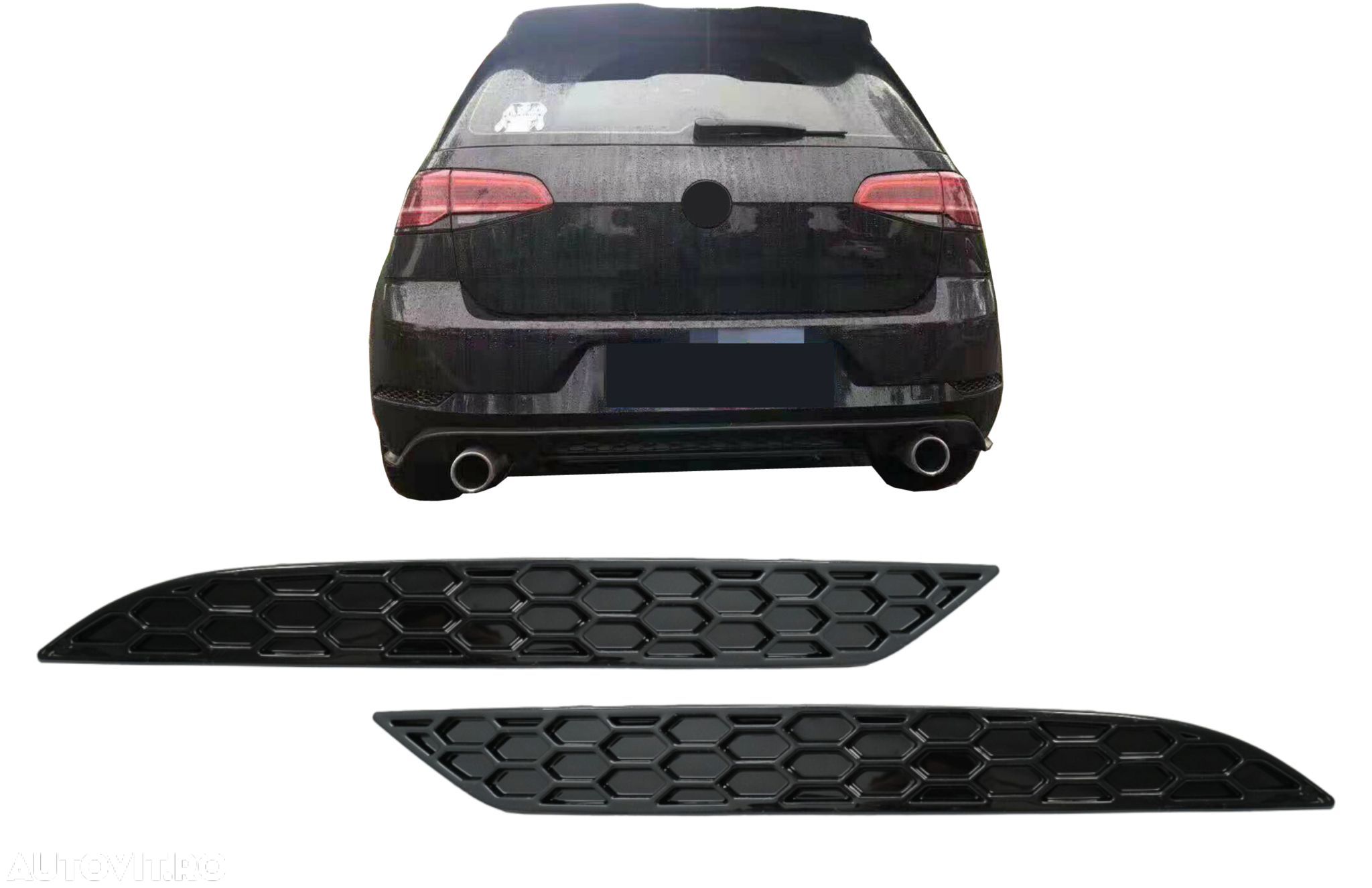Honeycomb Reflectorizanti Bara Spate compatibil cu VW Golf 7.5 (2017-2 - 1