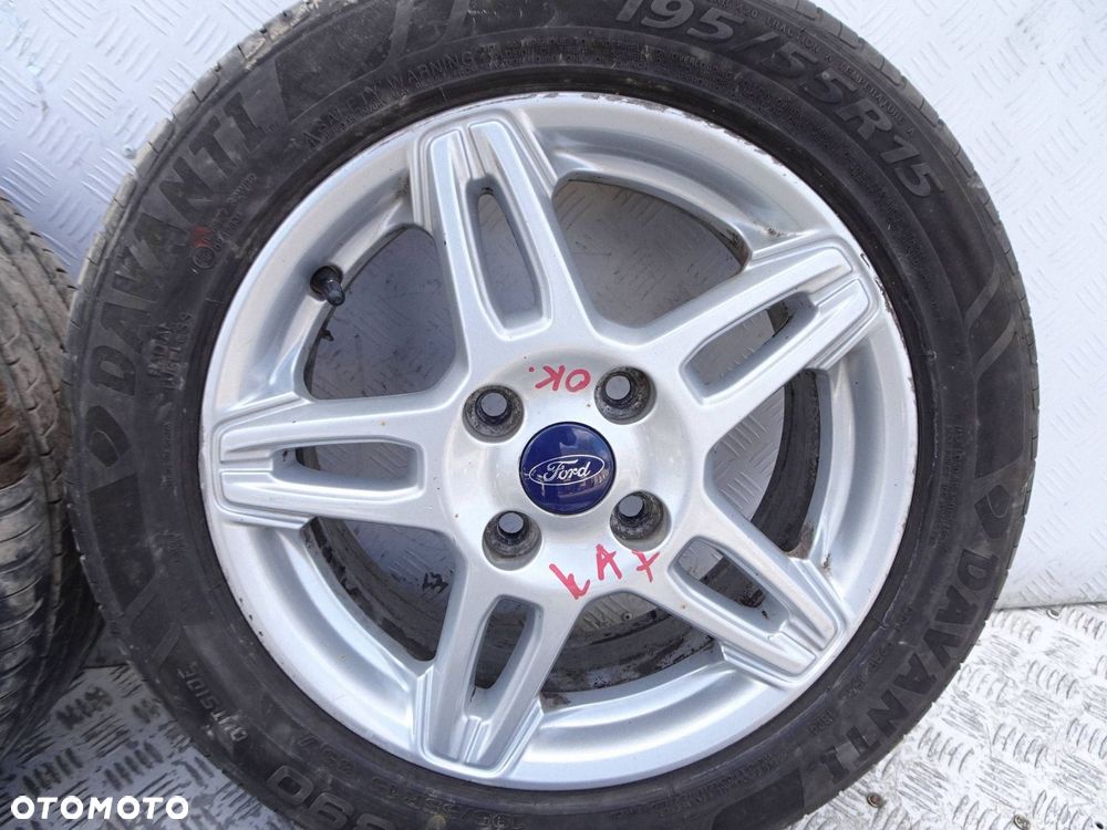 alufelgi z oponami kpl. ford ka+ 15" 4x108 et 47.5 - 7