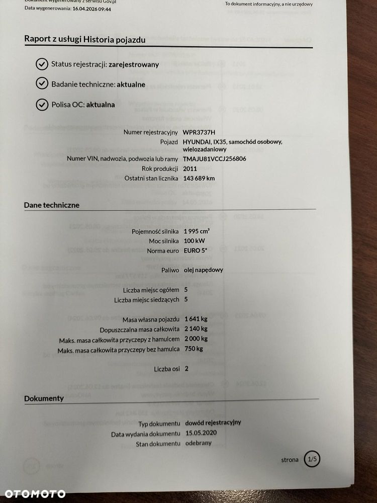 Hyundai ix35 2.0 CRDi Comfort 2WD - 34