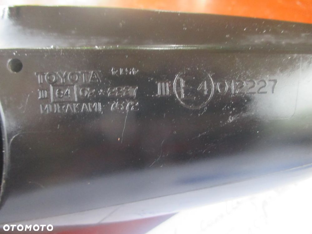 Lusterko  prawe Corolla E12 1C0 5 pin Europa E4012227 - 5