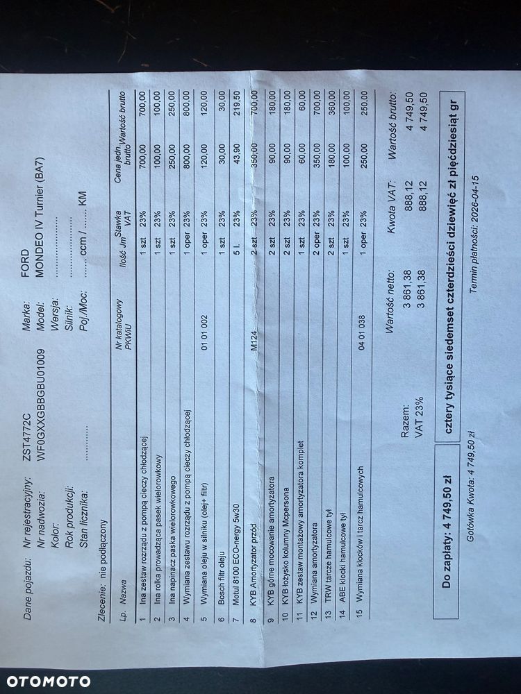 Ford Mondeo 2.0 TDCi Platinium X Plus (Titanium) MPS6 - 20
