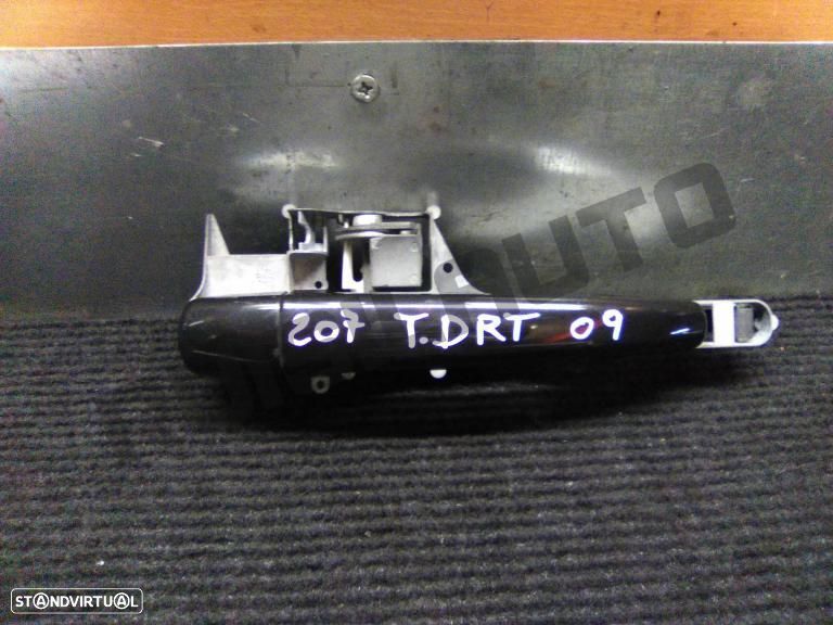 Puxador Exterior Trás Direito  Peugeot 207 [2006_2015] 1.6 Hdi - 1