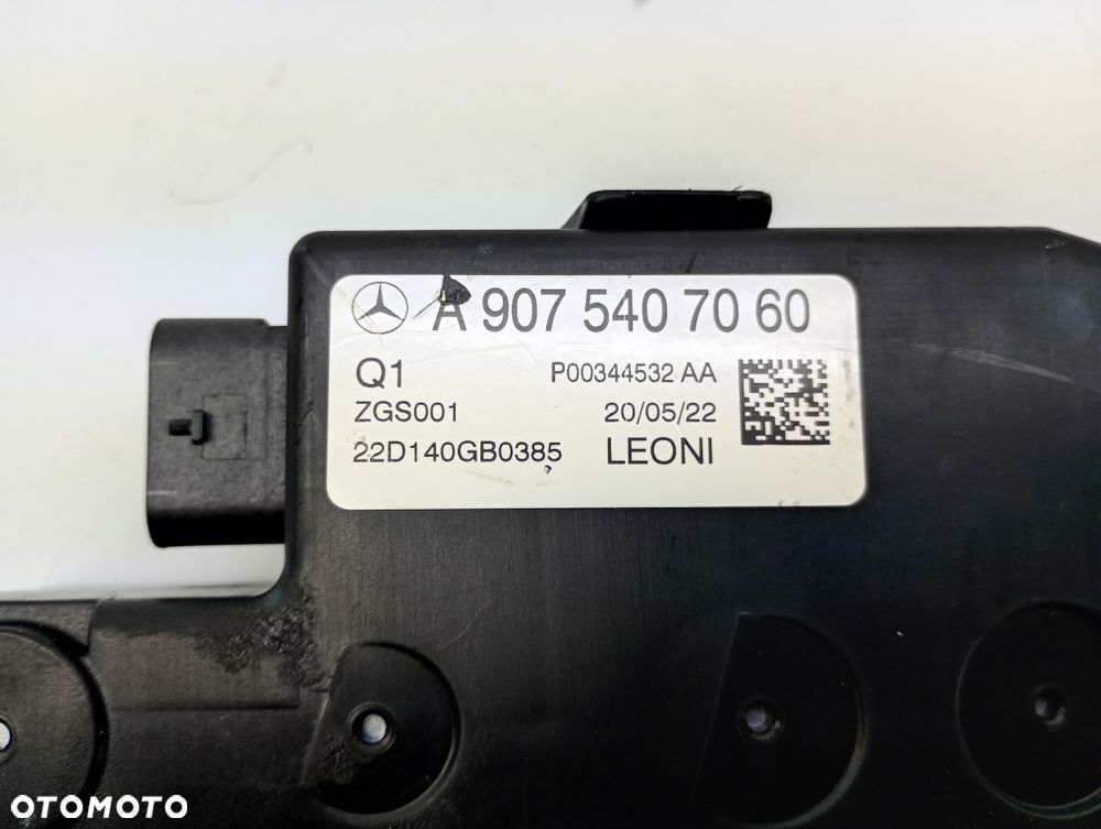 klema pirotechniczna plusowa moduł mercedes sprinter W907 W910 A9075407060 - 3