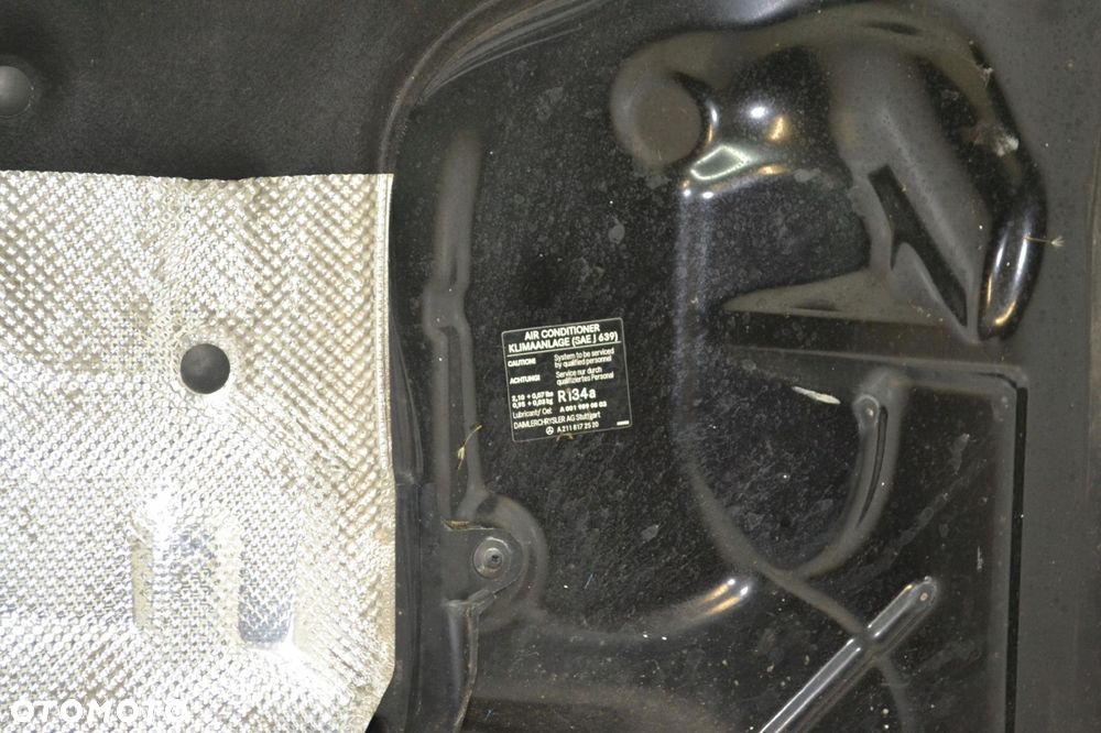 MERCEDES W211 LIFT MASKA POKRYWA SILNIKA - 5