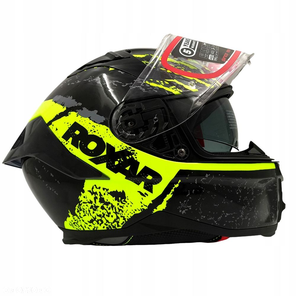 Kask integralny Roxar Bayamo Evo Toxic rozmiar Xl 5 lat gwarancji - 1