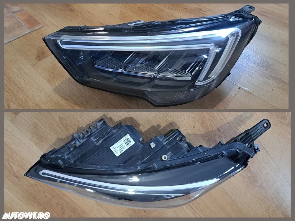 Far stanga full led valeo Opel Crossland X cu o ureche rupta ( vezi foto - se poate repara cu kit ) - 1