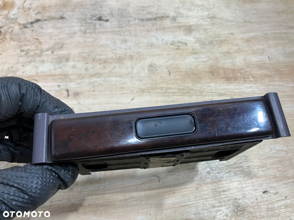 CUPHOLDER BMW E38 TYŁ TYLNY DREWNO UCHWYT NA KUBKI 8160477 8189541 8189549 RARYTAS - 3