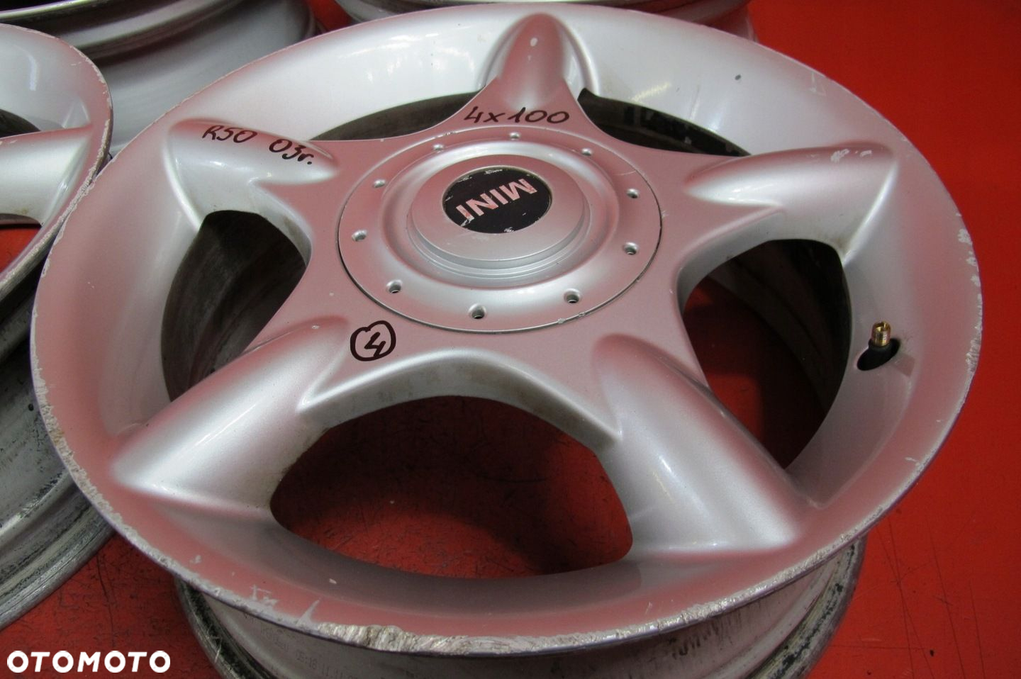 MINI ONE COOPER R50 FELGI ALUMINIOWE 16 6.5J ET48 4x100 1512348 KOMPLET - 10